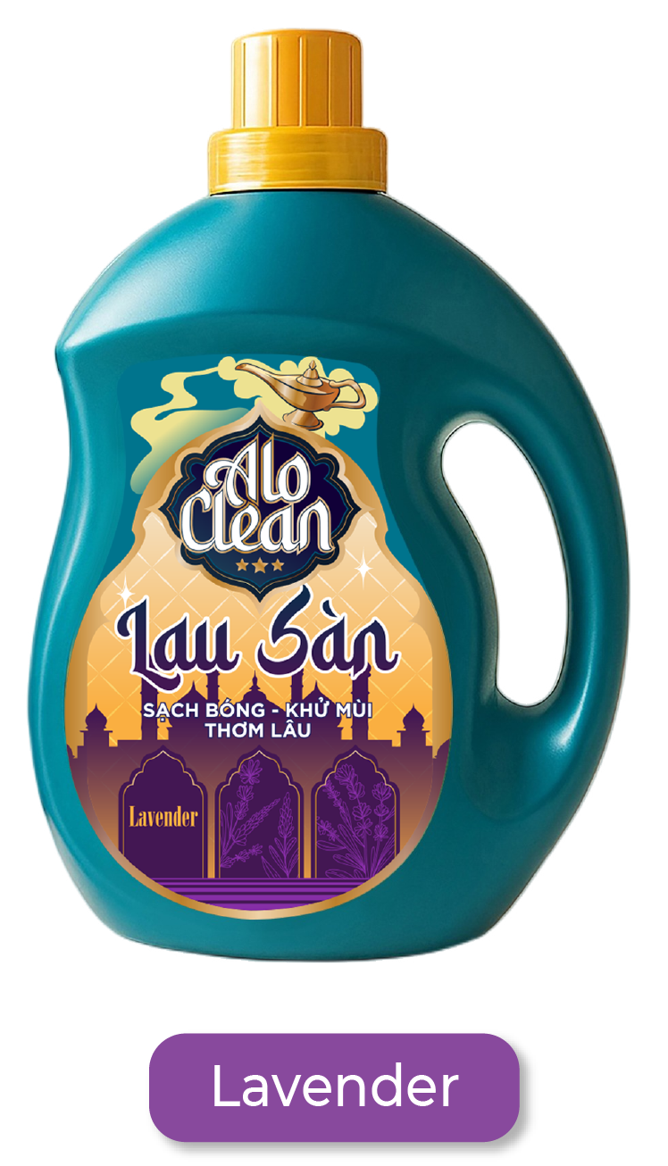 Nước Lau Sàn ALO CLEAN Lavender (Can 3.8L)